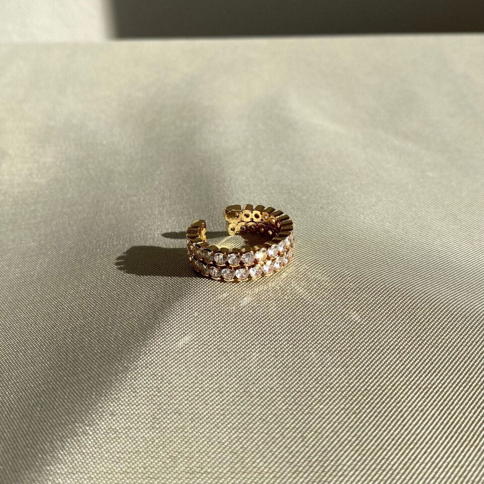 Tam tur pırlanta işçiliği vıp yüzük