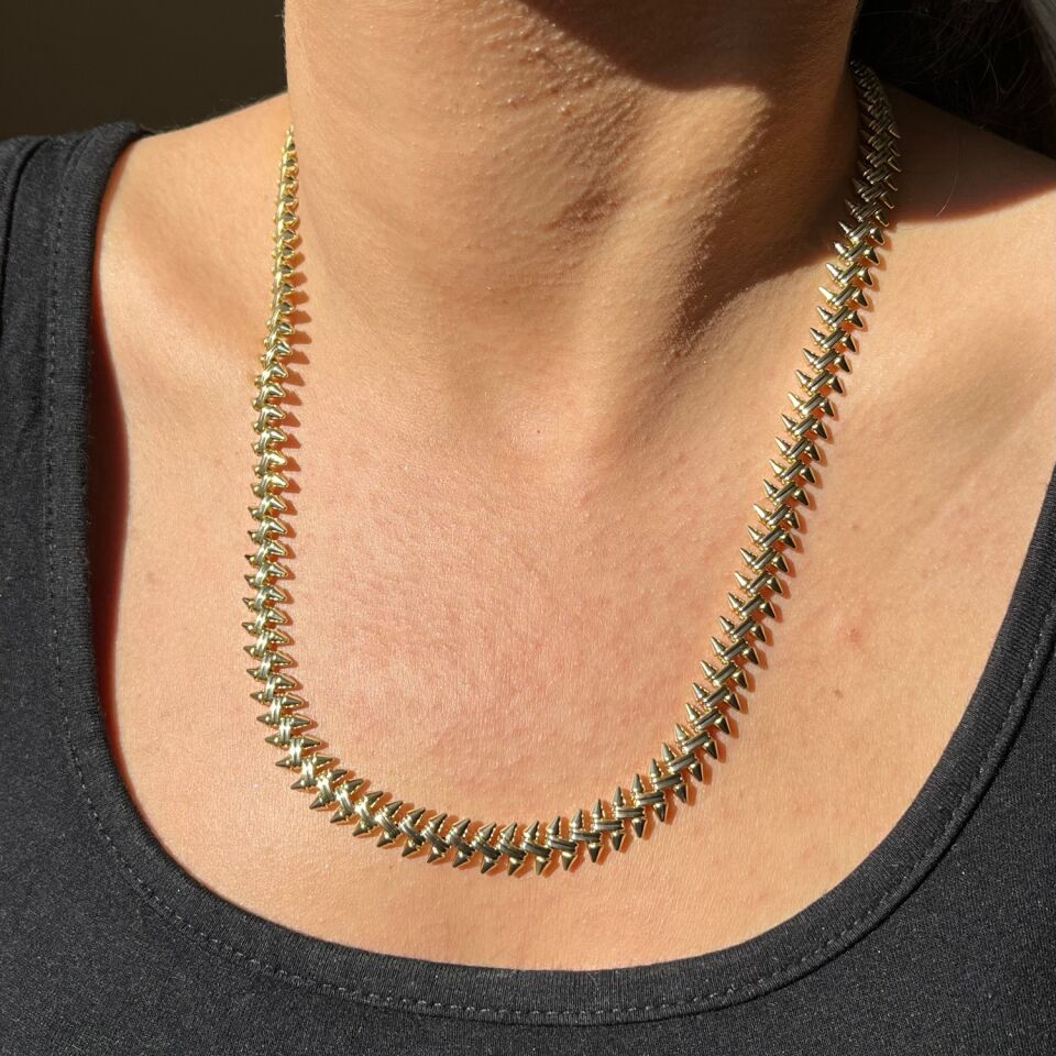 Altın işçiliği kuyum model xuping kolye