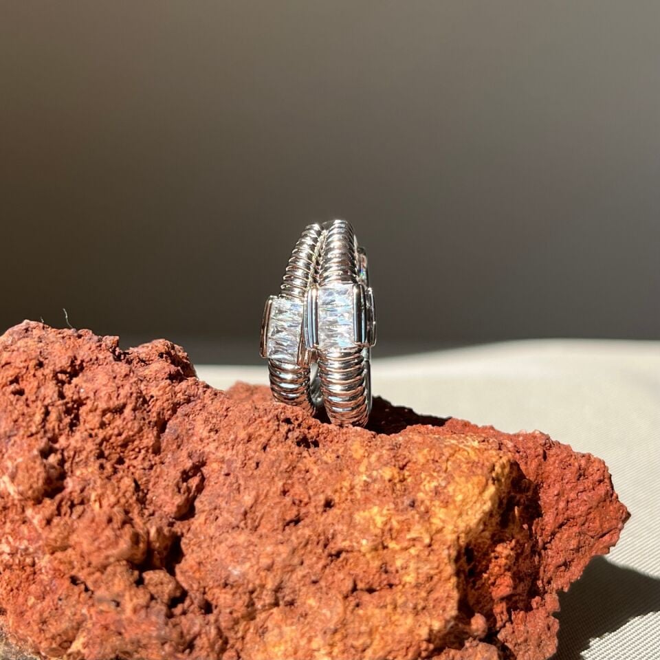 Baget pırlanta montür xuping küpe