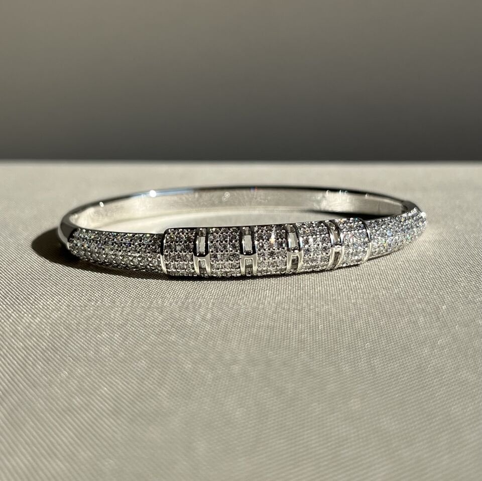 Pırlanta işçiliği xuping kelepçe (6 inç)