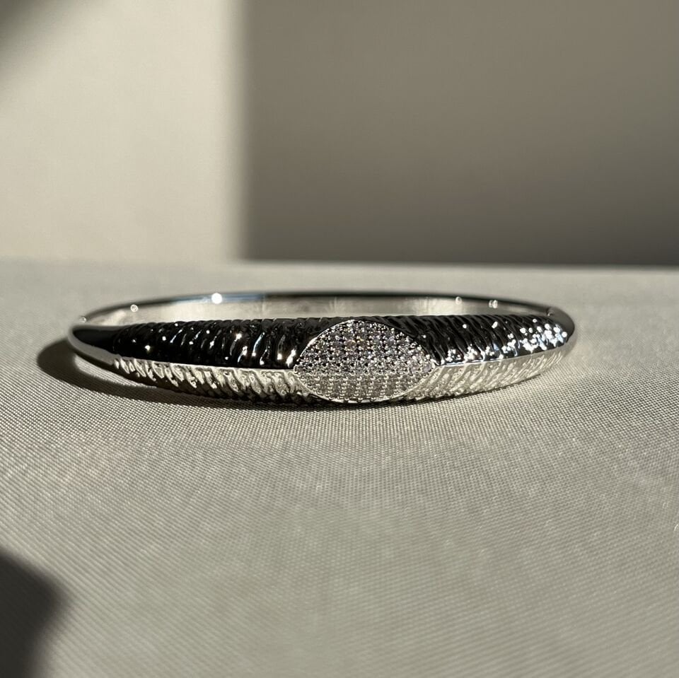 Pırlanta işçiliği xuping kelepçe (5,7 inç)