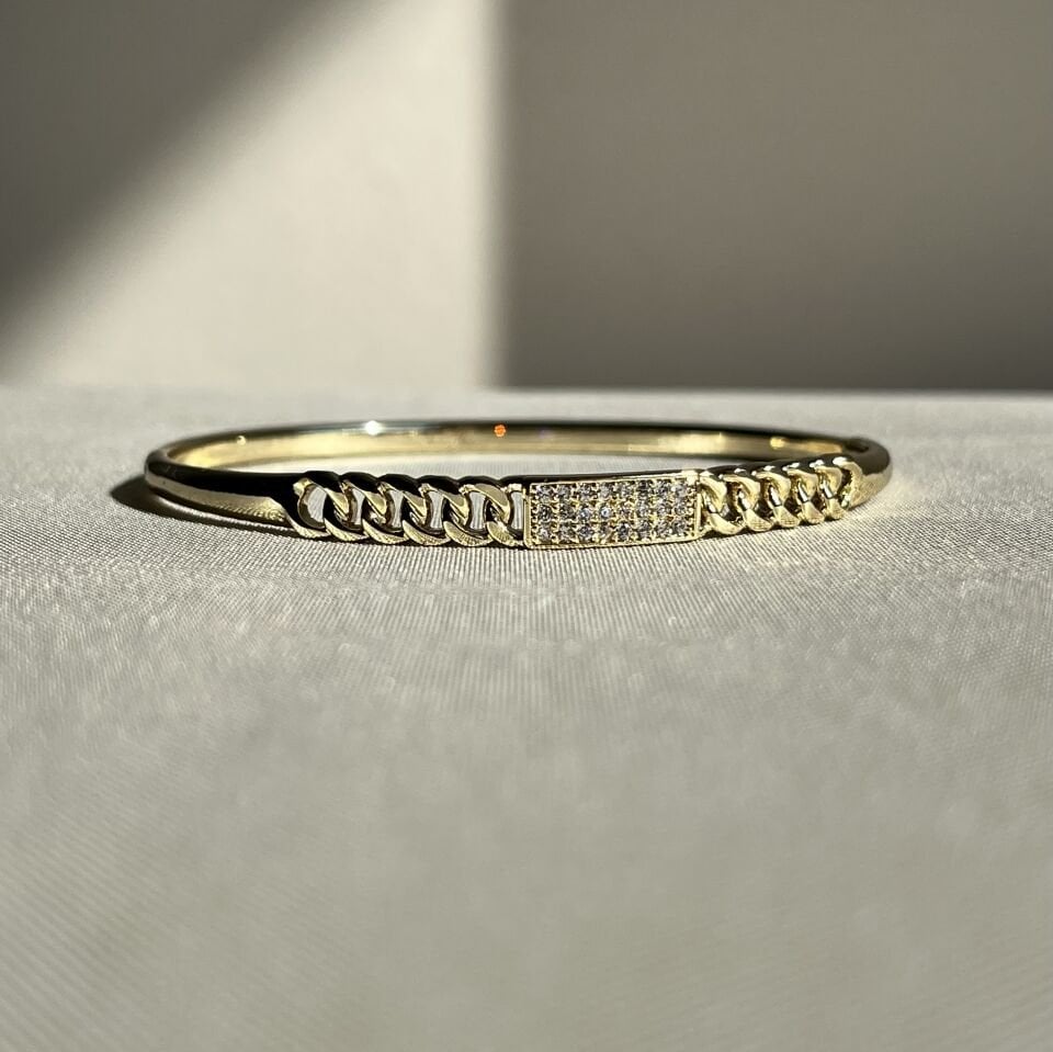 Pırlanta montür xuping kelepçe