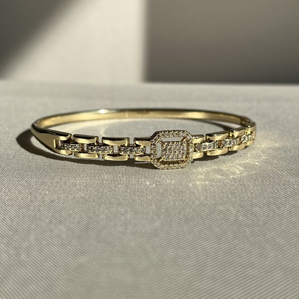 Baget pırlanta montür xuping kelepçe