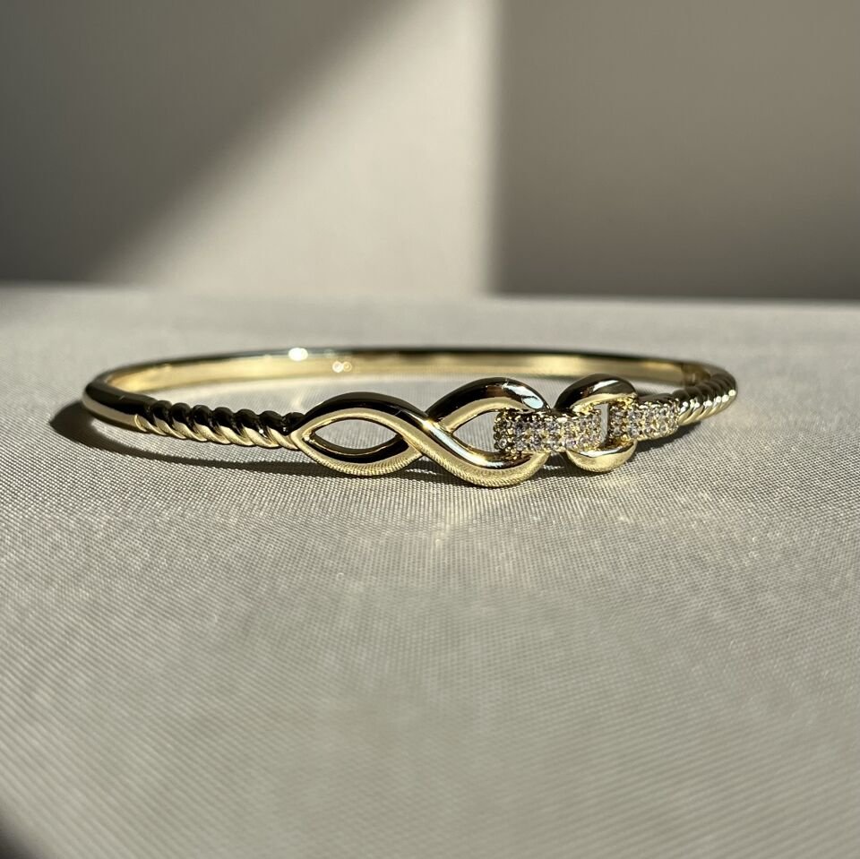 Pırlanta montür sonsuzluk xuping kelepçe