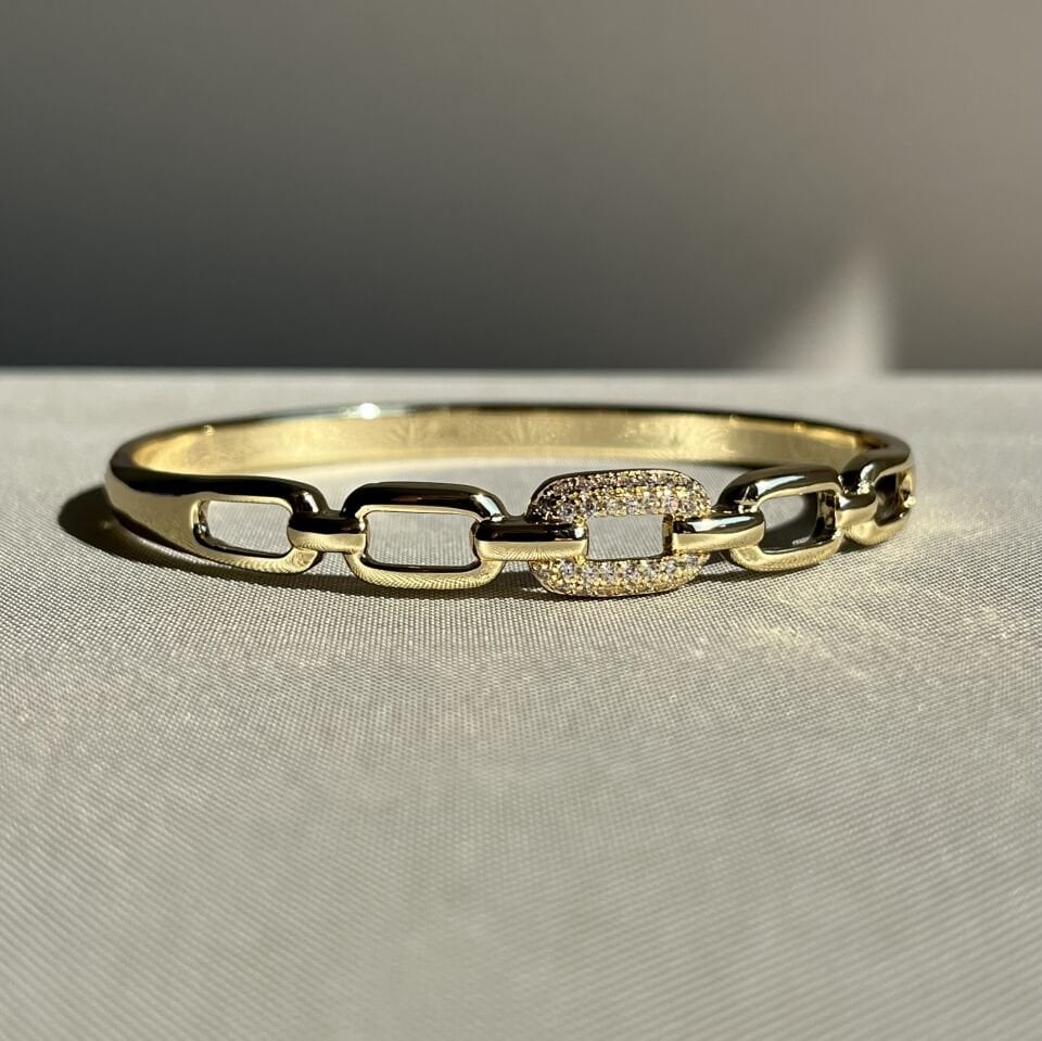 Pırlanta montür xuping kelepçe