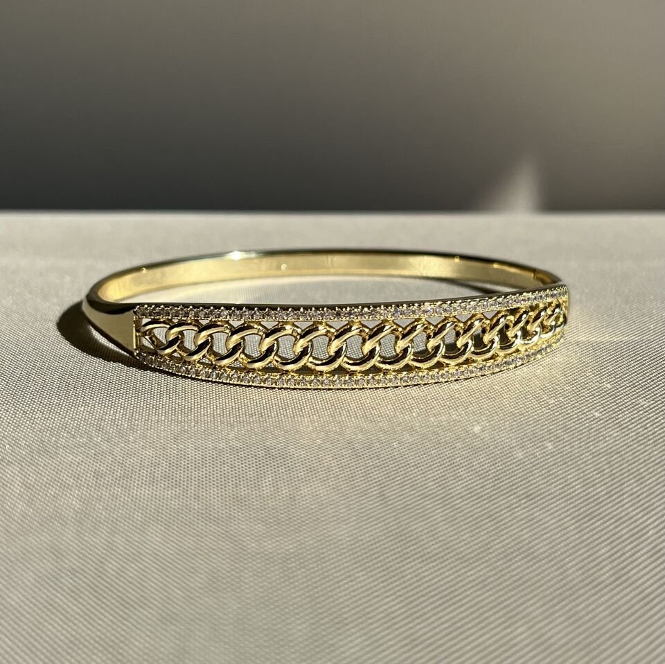 Pırlanta işçiliği xuping kelepçe