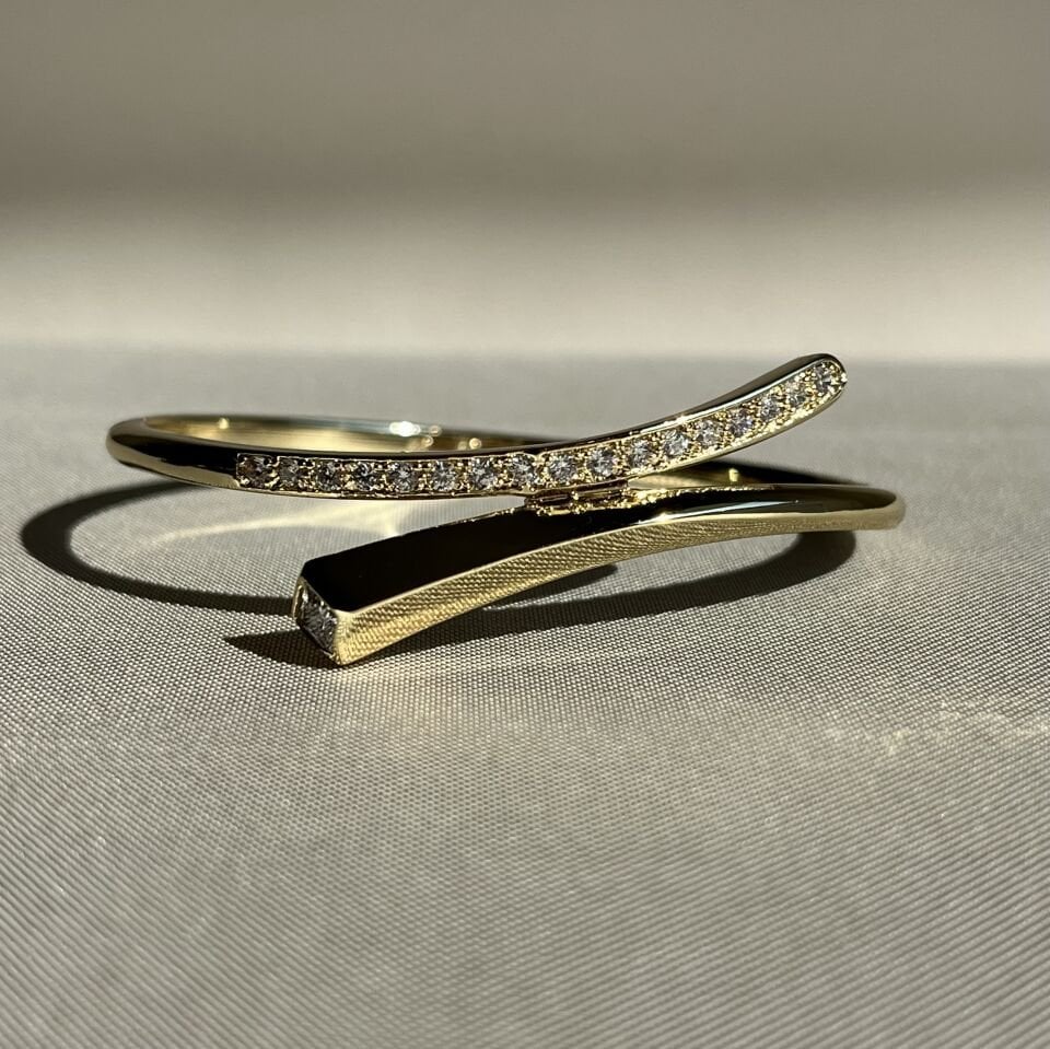 Pırlanta montür tasarım xuping kelepçe