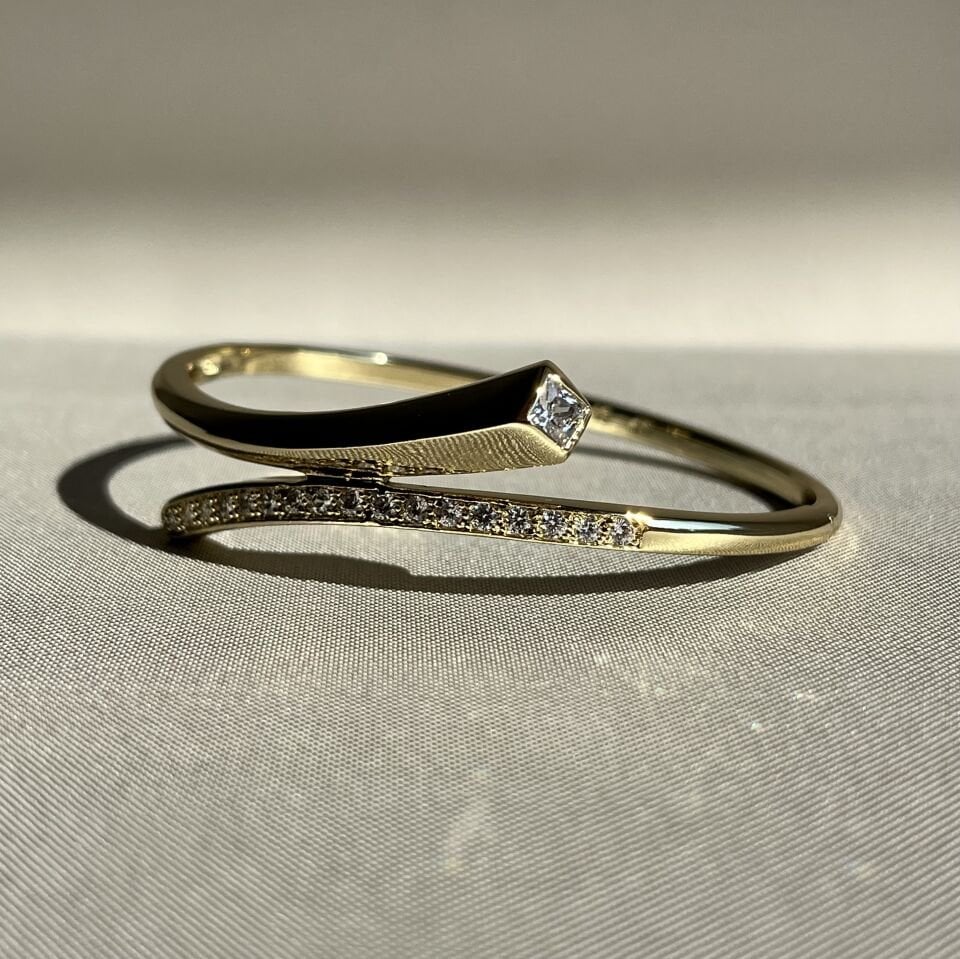 Pırlanta montür tasarım xuping kelepçe