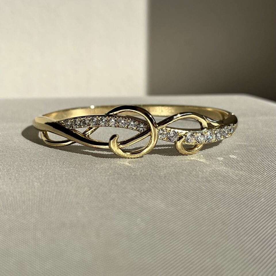 Pırlanta işçiliği tasarım xuping kelepçe