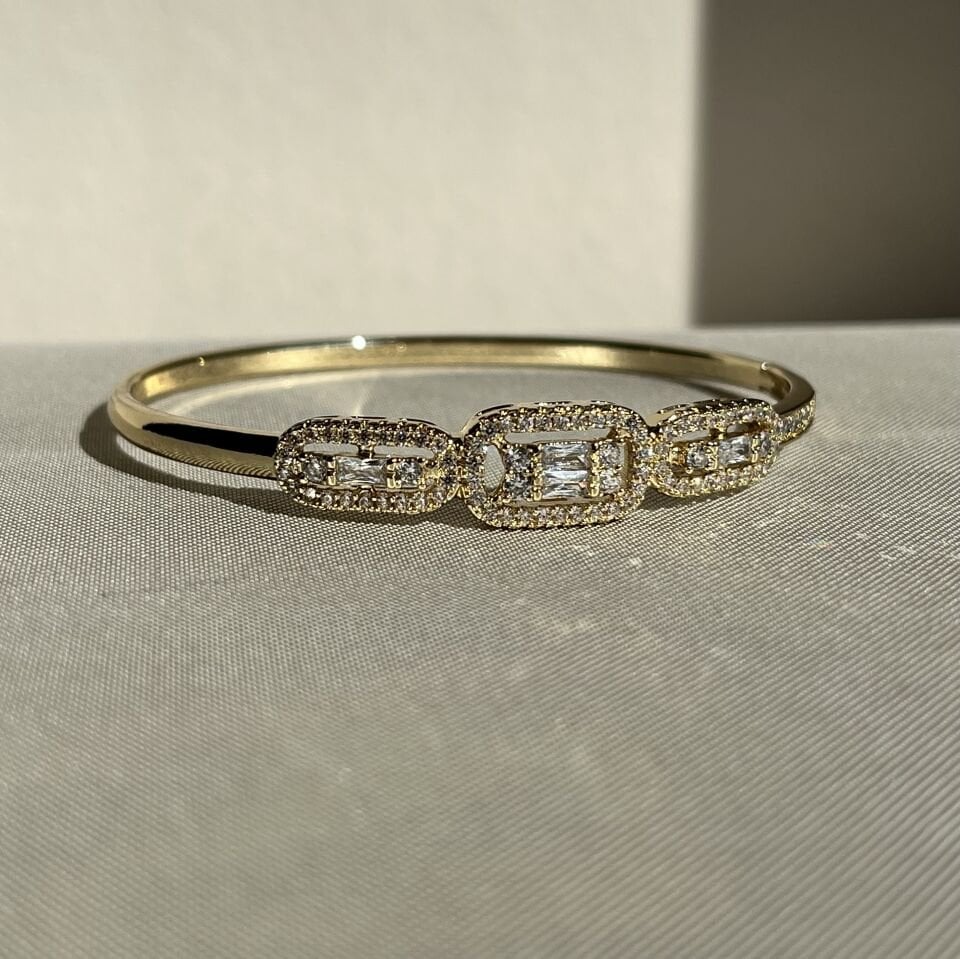 Baget pırlanta montür xuping kelepçe