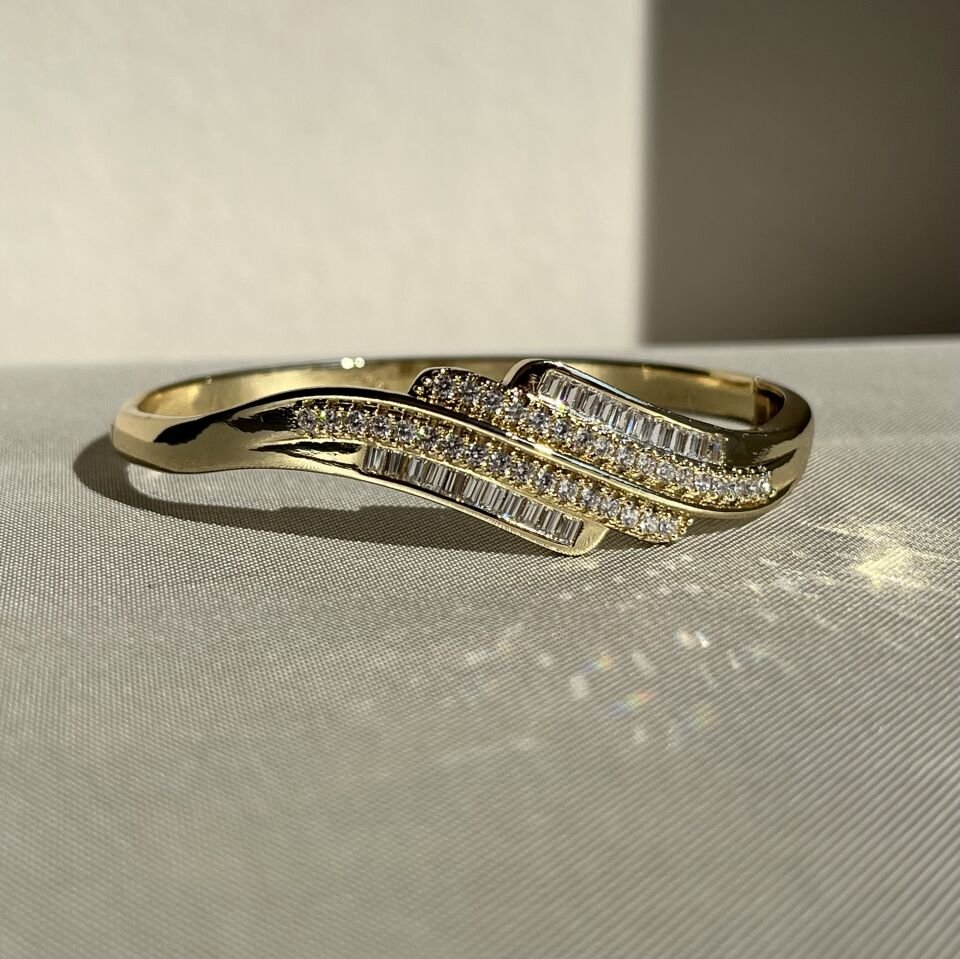 Baget pırlanta montür xuping kelepçe