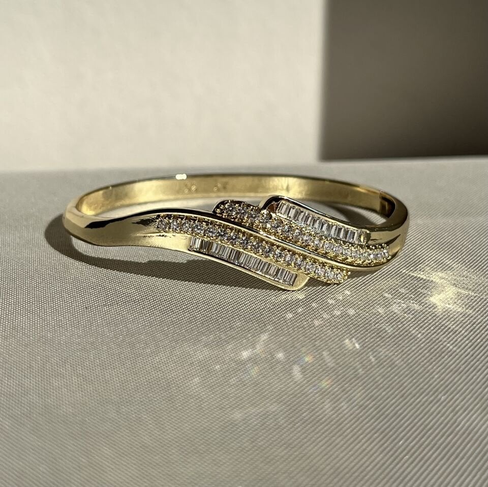 Baget pırlanta montür xuping kelepçe