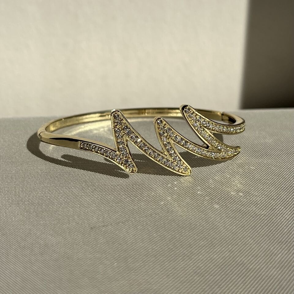 Round pırlanta montür xuping kelepçe