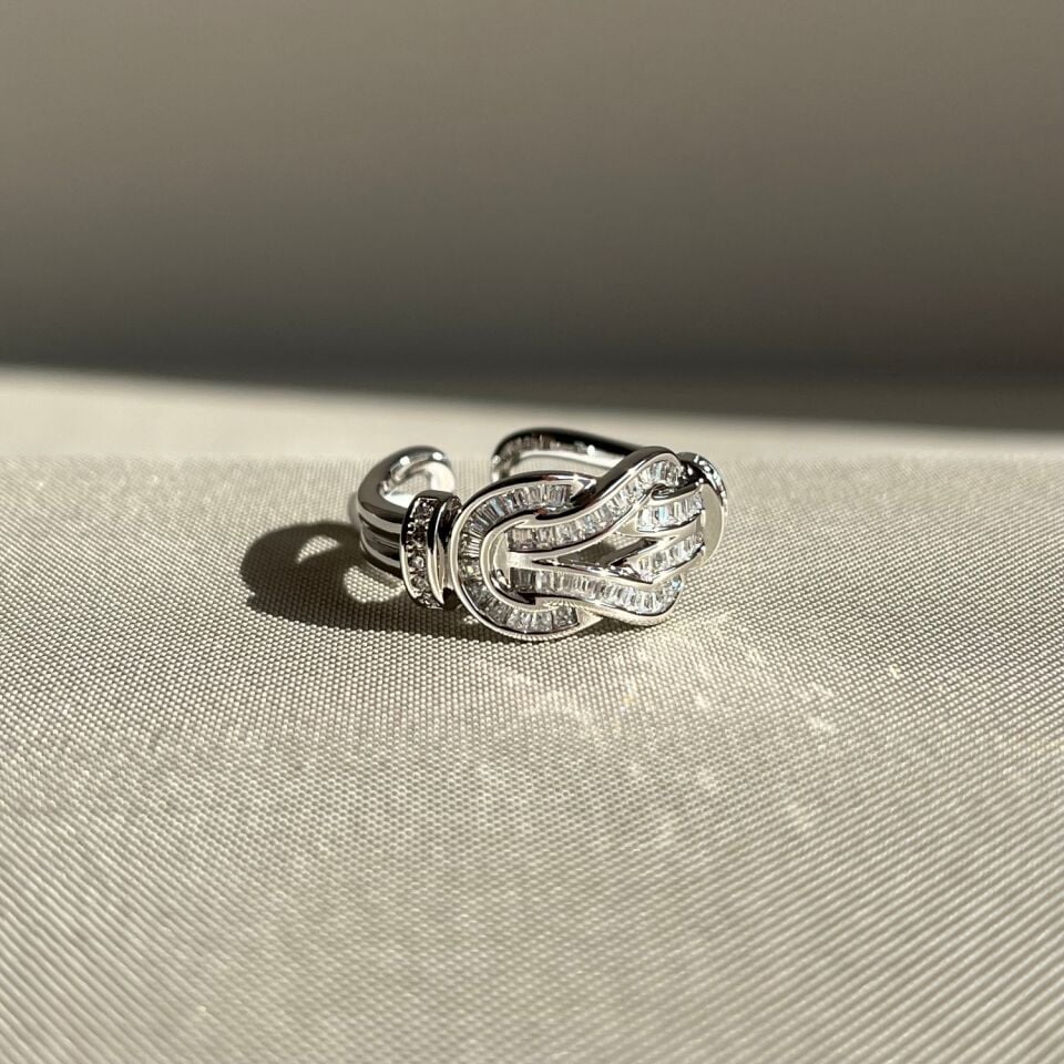 Baget pırlanta montür xuping yüzük