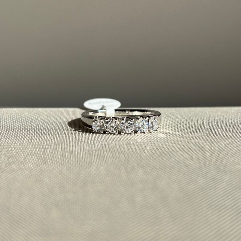 Beş taş pırlanta montür xuping yüzük