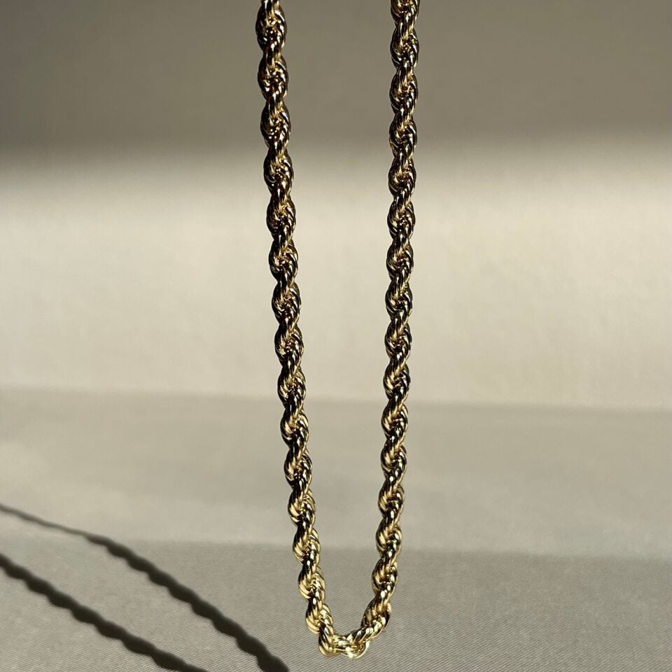 Altın işçiliği burgu xuping kolye