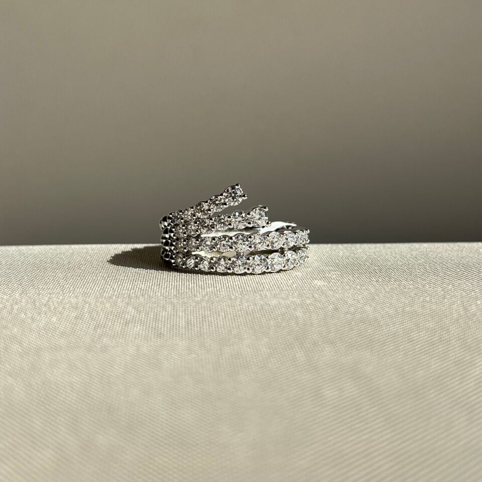 Tamtur pırlanta montür xuping yüzük