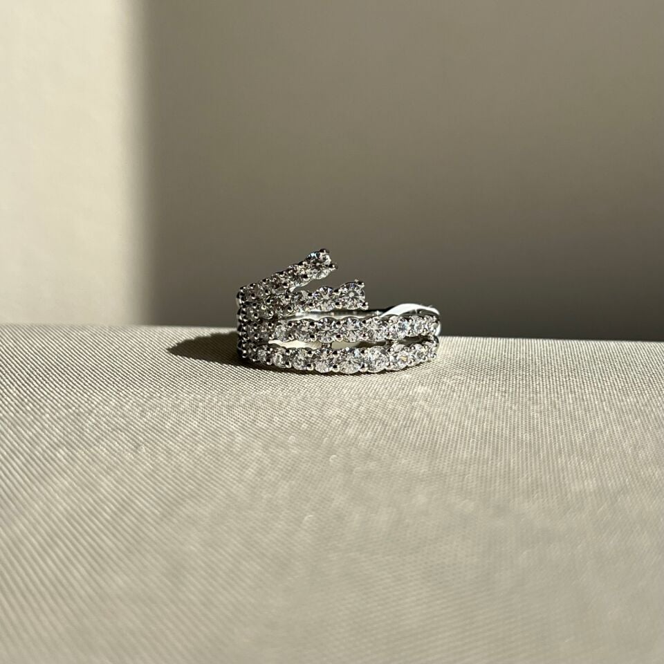 Tamtur pırlanta montür xuping yüzük