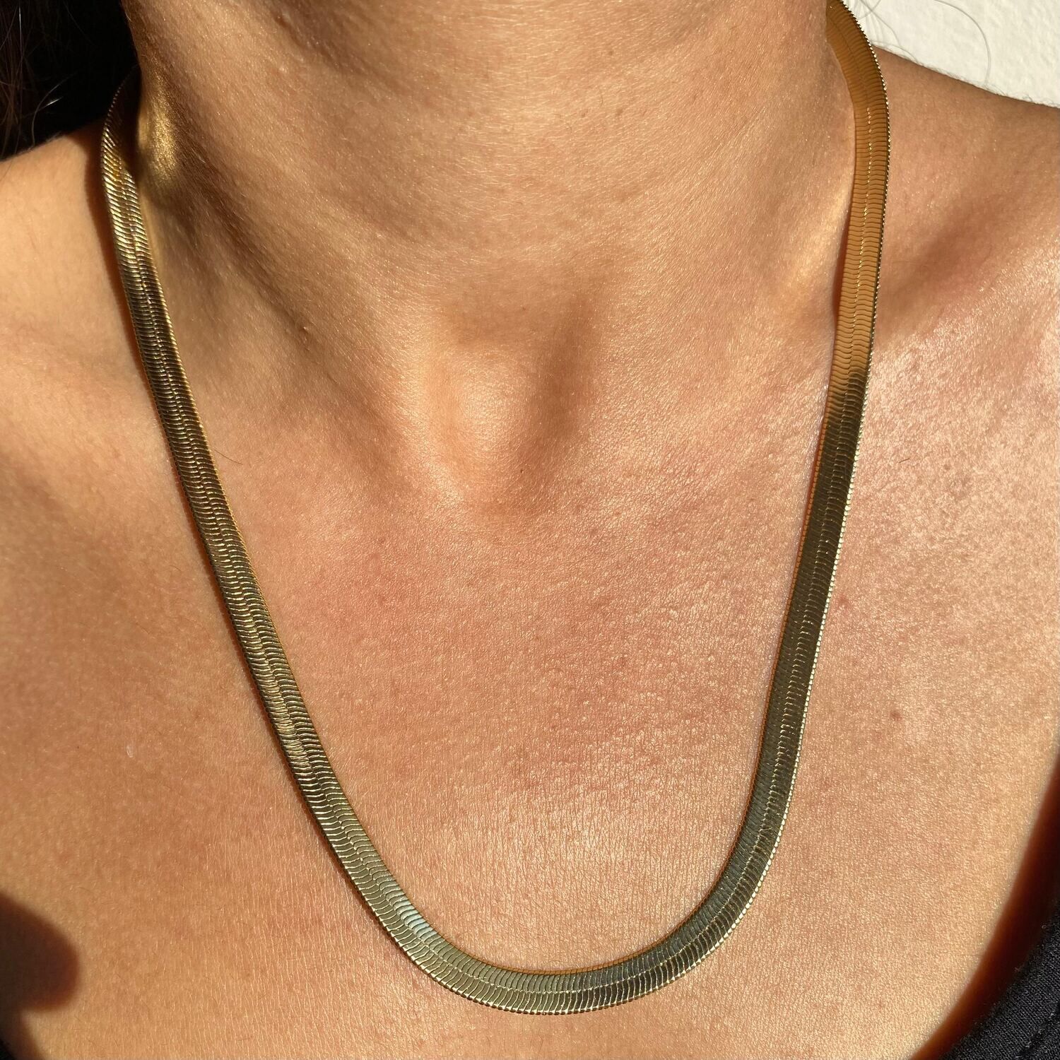 Altın işçiliği italyan ezme xuping kolye