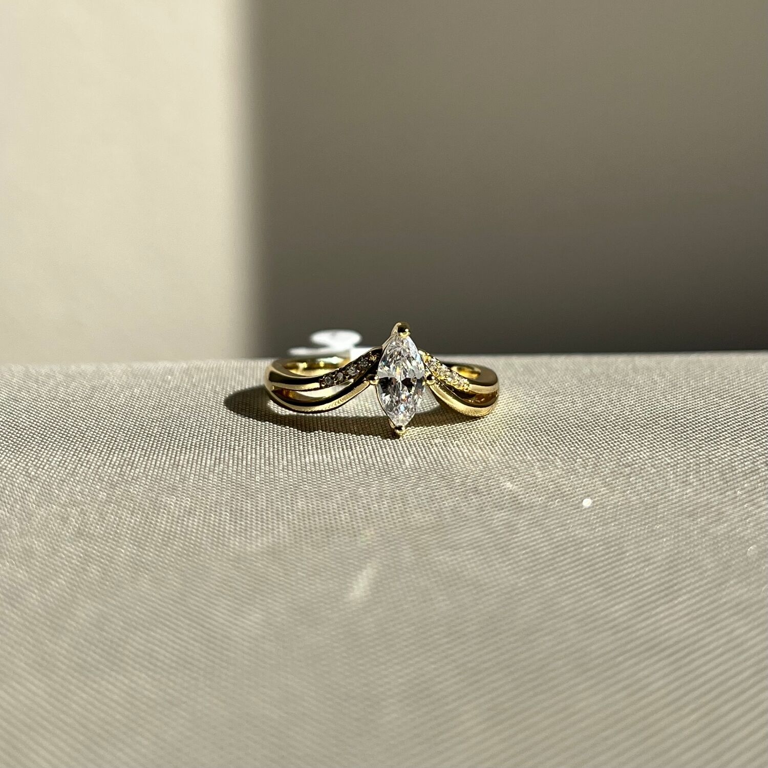 Markiz pırlanta montür xuping yüzük