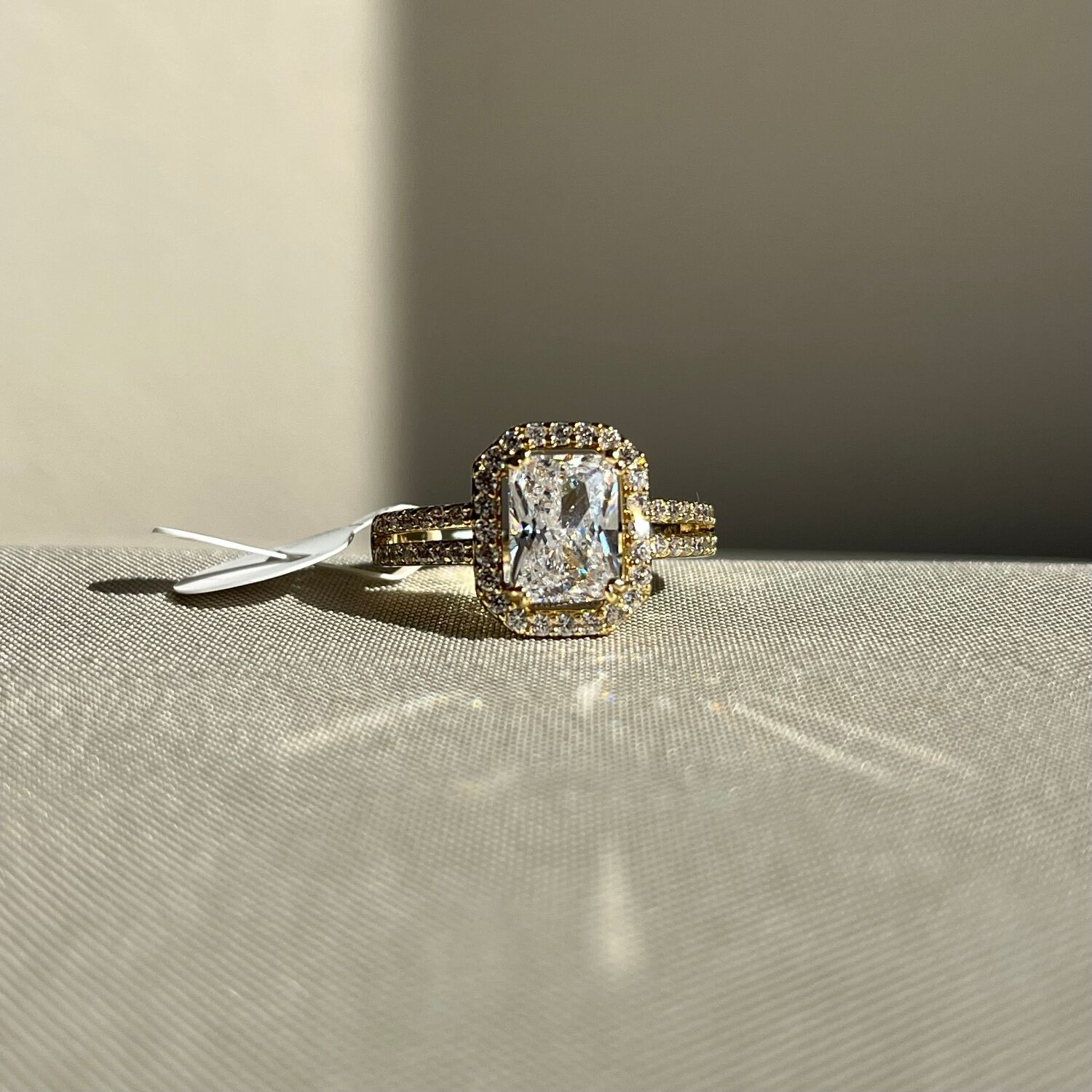 Baget pırlanta montür xuping yüzük