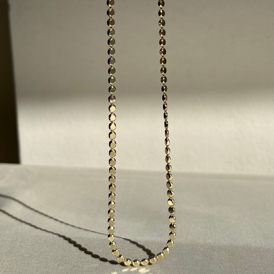 Altın işçiliği pul xuping zincir