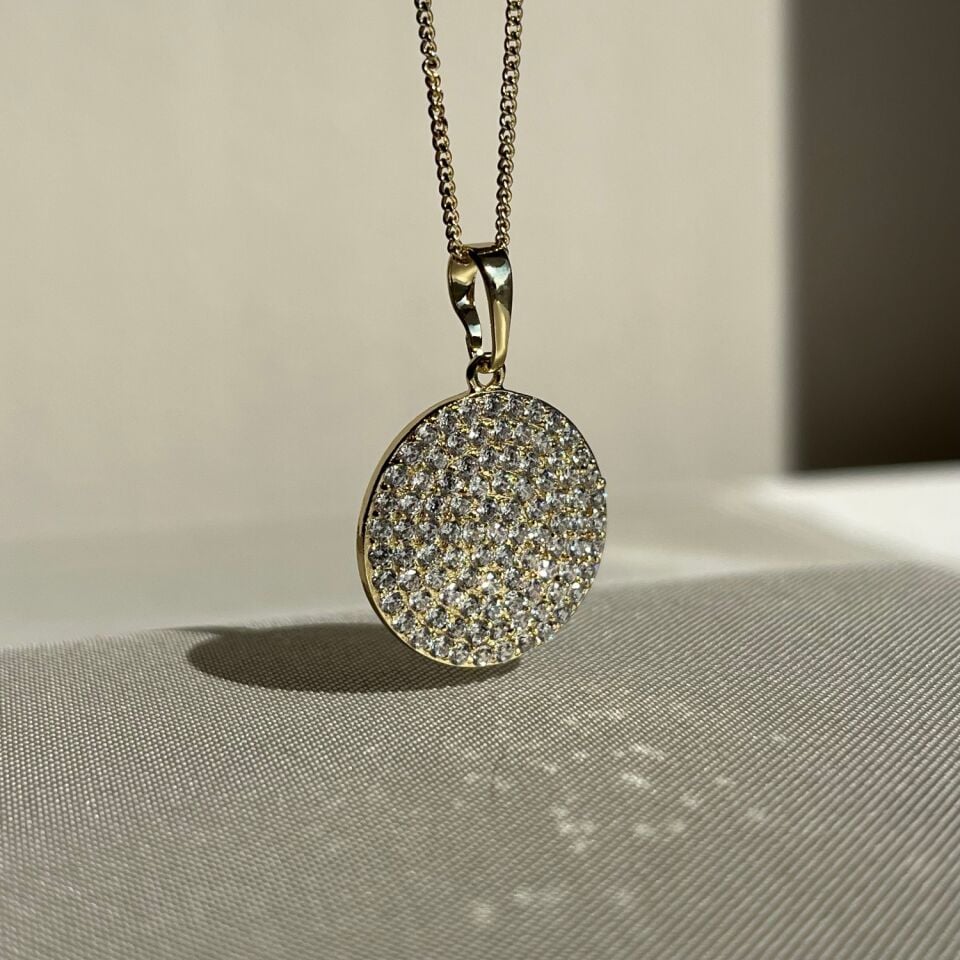 Pırlanta işçiliği xuping kolye