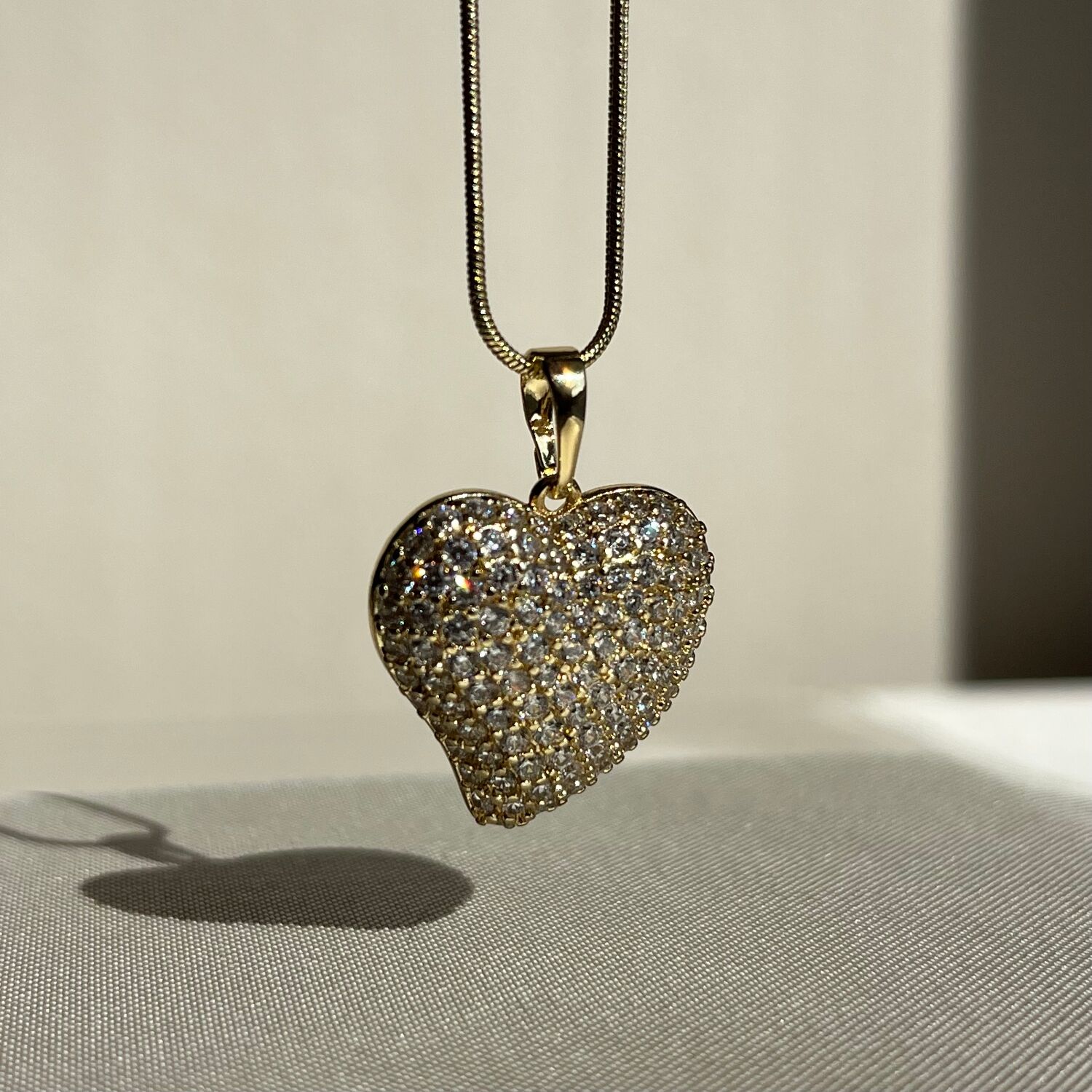 Pırlanta işçiliği italyan zincirli xuping kolye