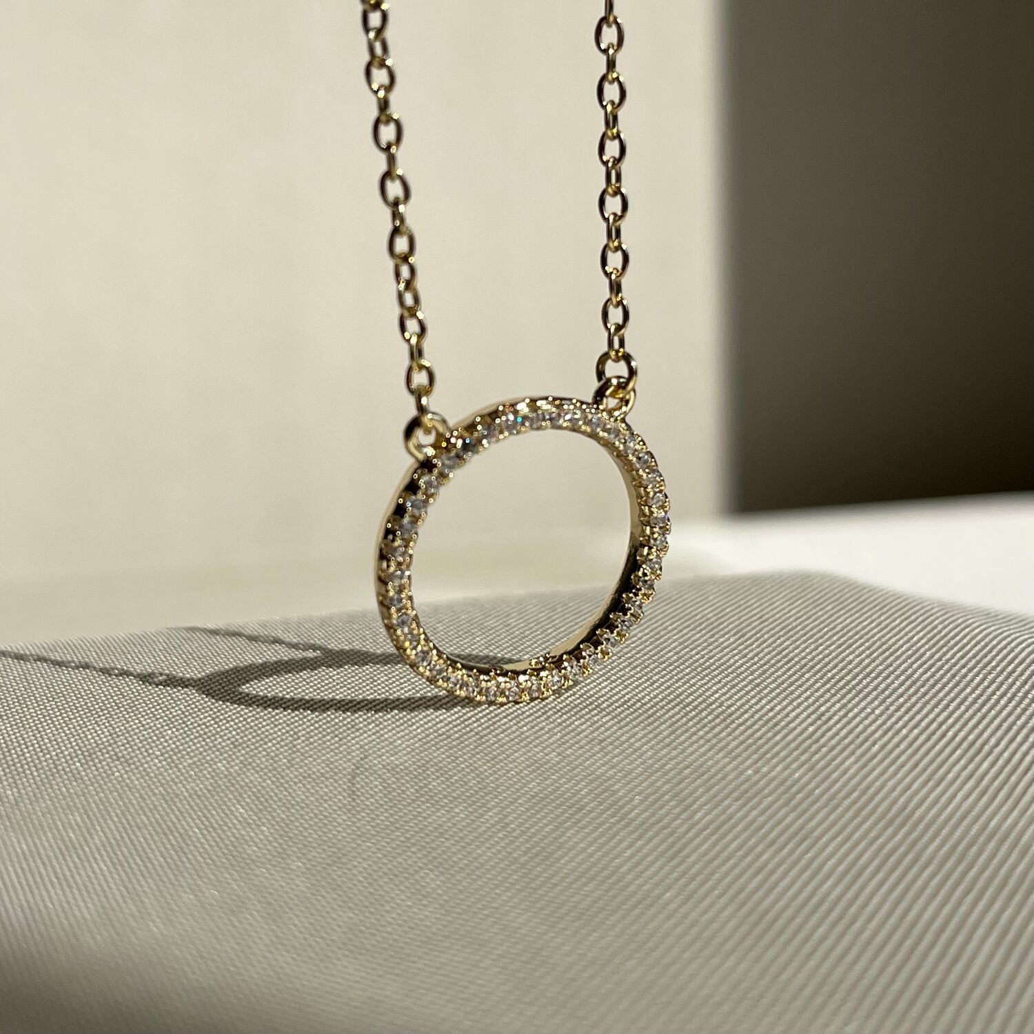 Pırlanta halka işçiliği xuping kolye