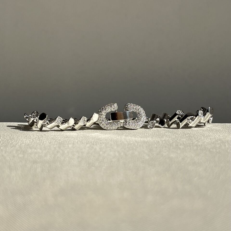 Pırlanta işçiliği tasarım kilitli xuping bileklik