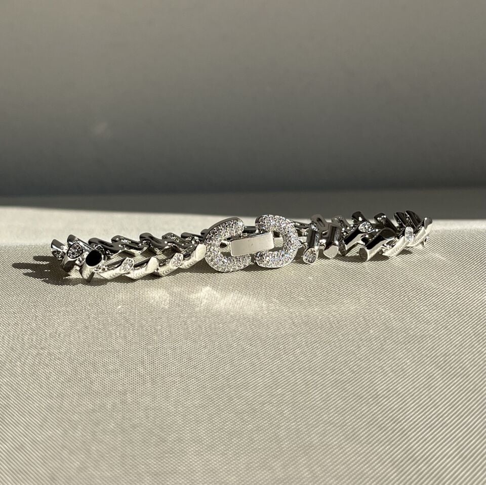 Pırlanta işçiliği tasarım kilitli xuping bileklik