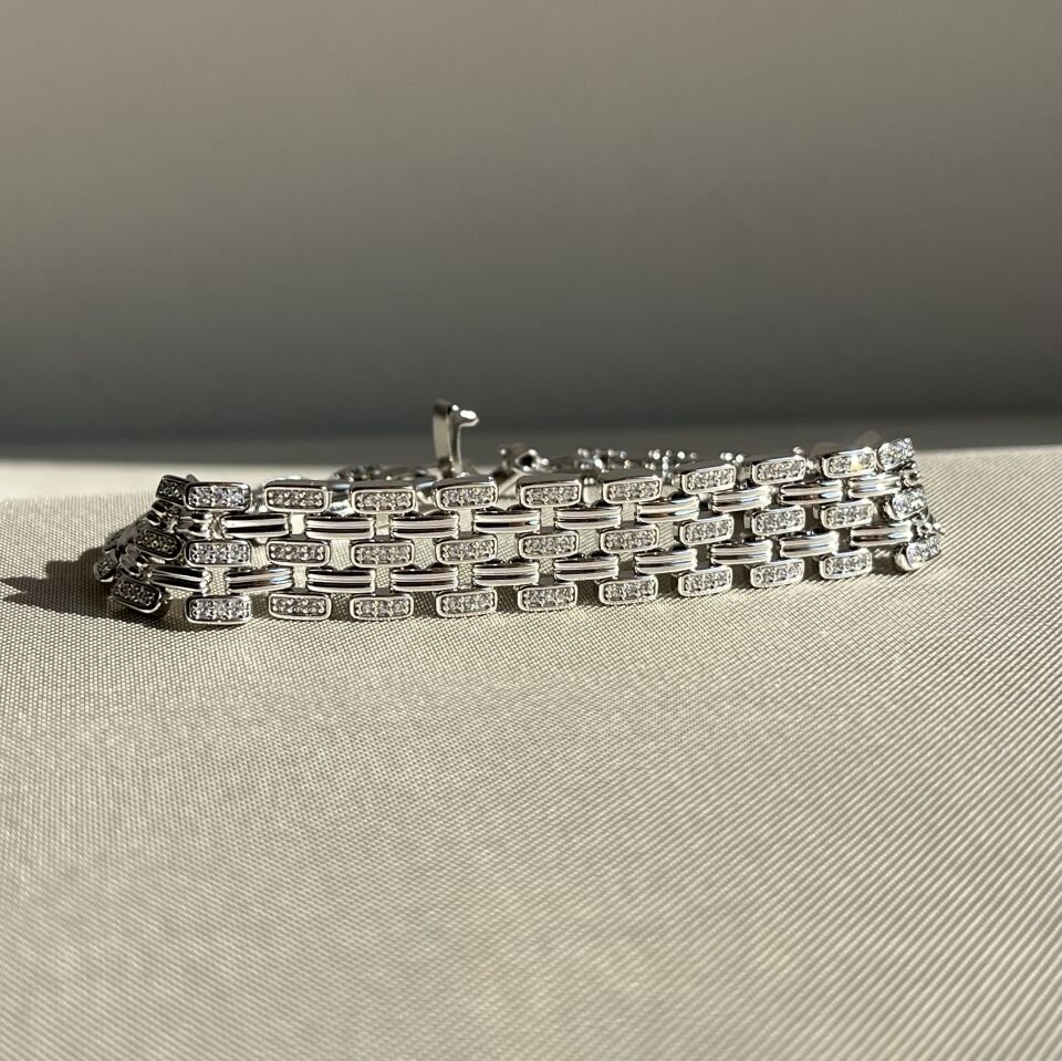 Tamtur pırlanta işçiliği hasır xuping bileklik