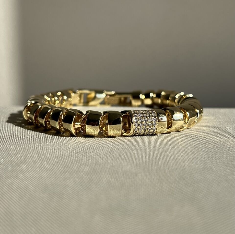 Pırlanta işçiliği tasarım xuping bileklik