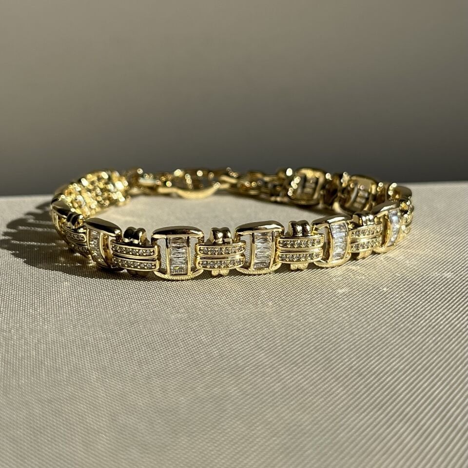 Baget pırlanta montür xuping bileklik