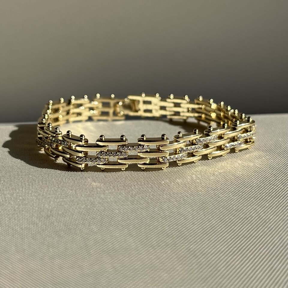 Pırlanta işçiliği xuping bileklik