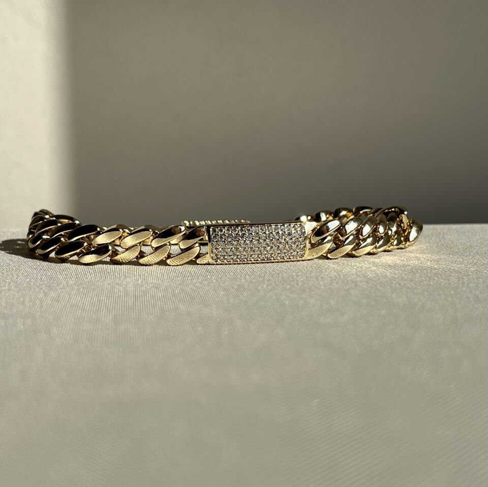 Pırlanta işçiliği kutu kilitli gurmet xuping bileklik