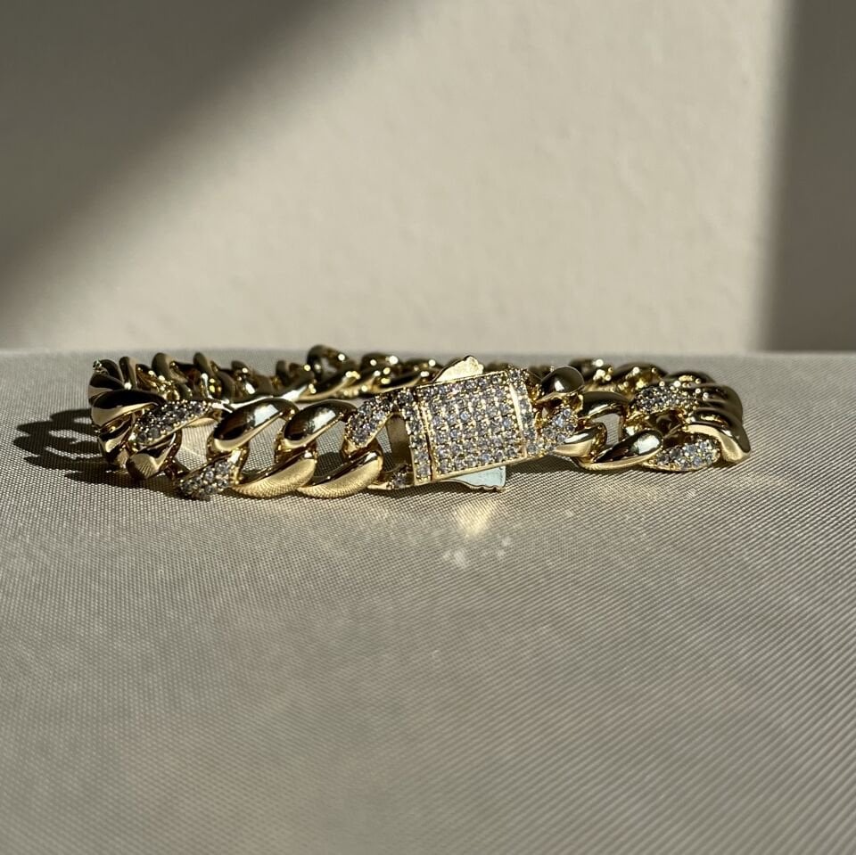 Pırlanta işçiliği kutu kilitli gurmet xuping bileklik