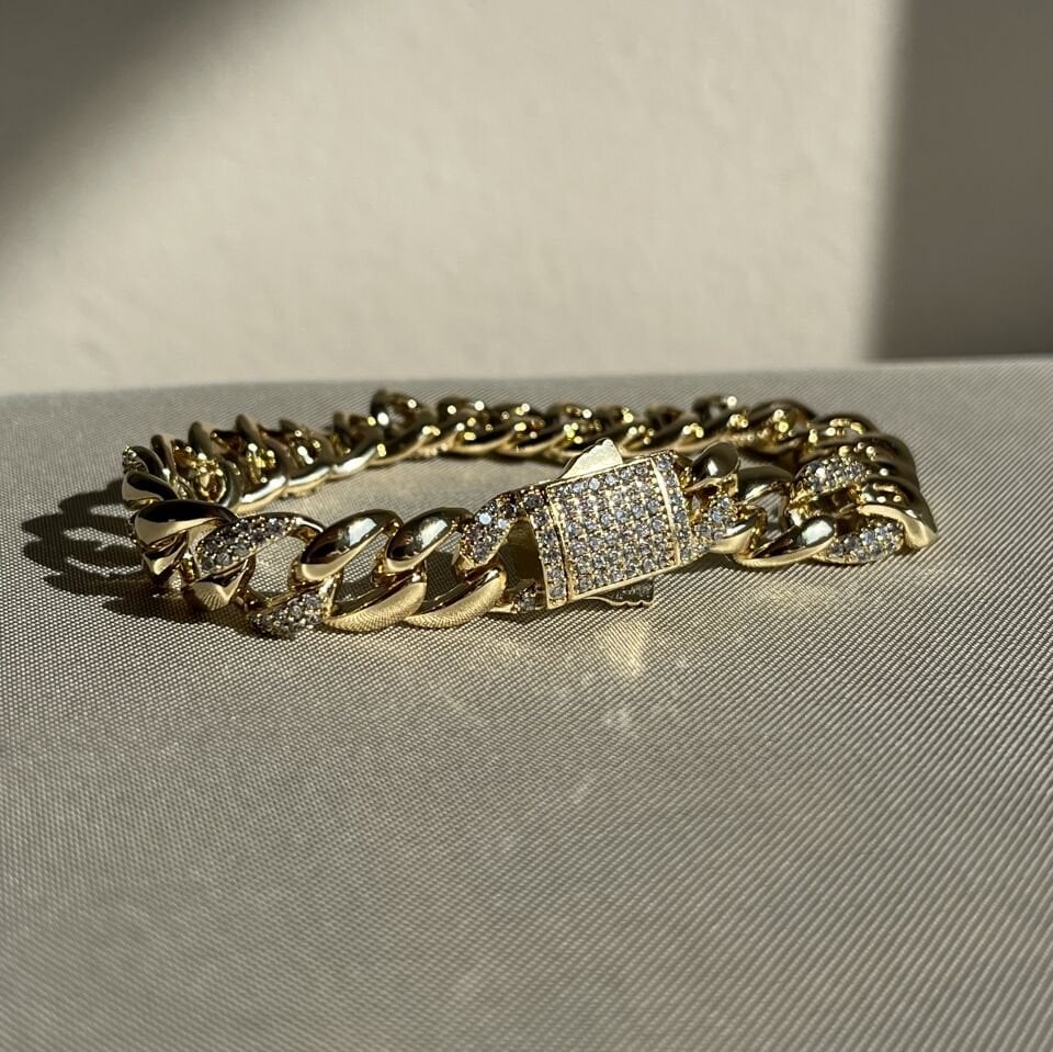 Pırlanta işçiliği kutu kilitli gurmet xuping bileklik