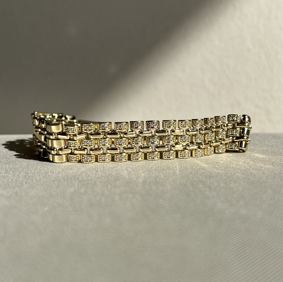 Pırlanta işçiliği hasır model xuping bileklik