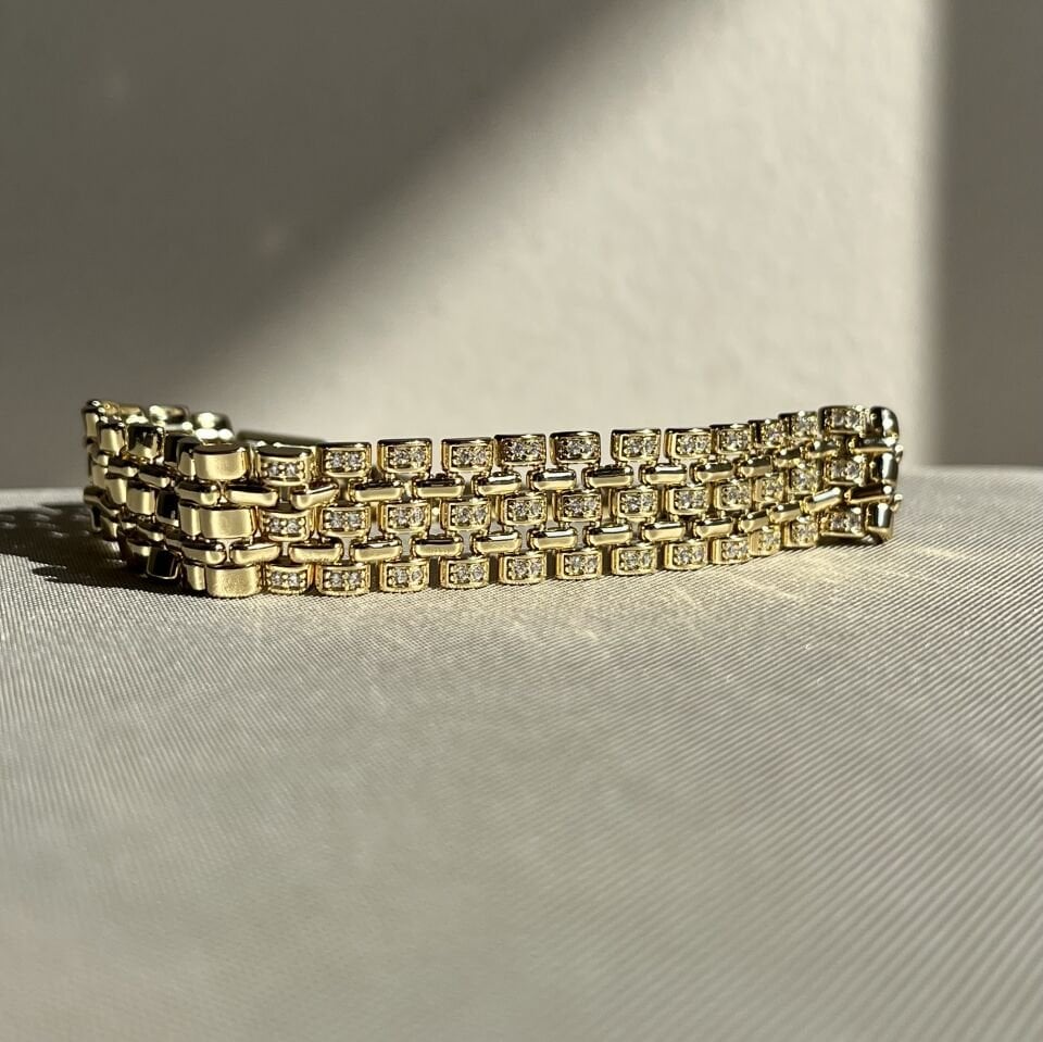 Pırlanta işçiliği hasır model xuping bileklik