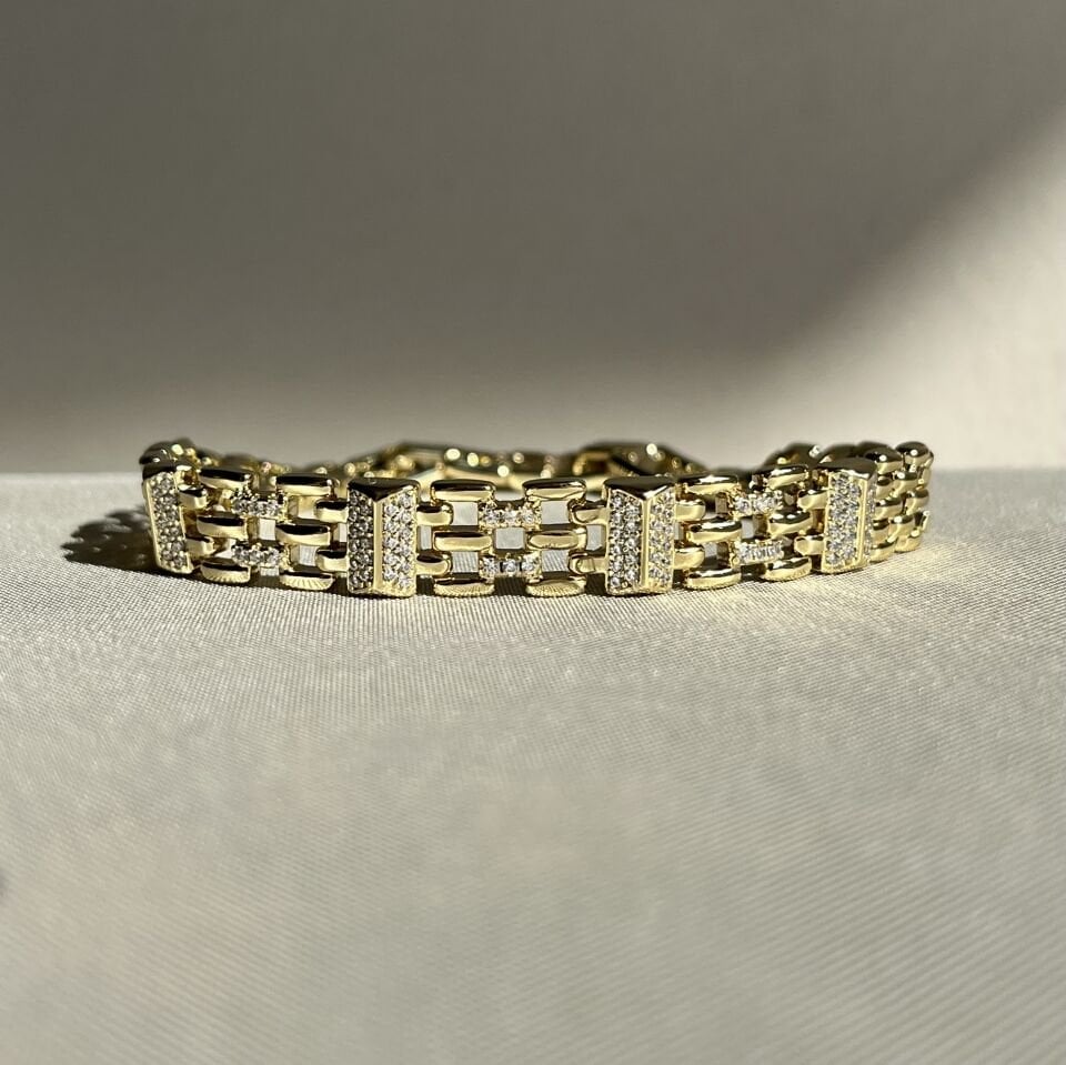 Pırlanta işçiliği xuping bileklik