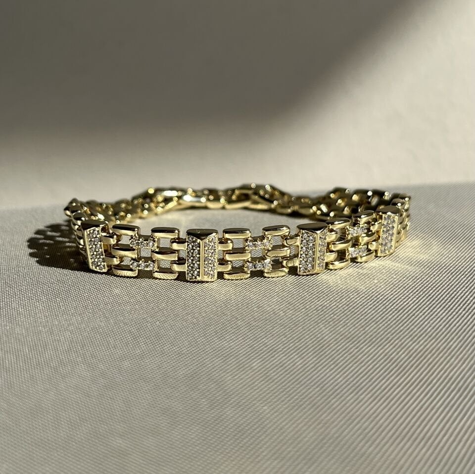 Pırlanta işçiliği xuping bileklik