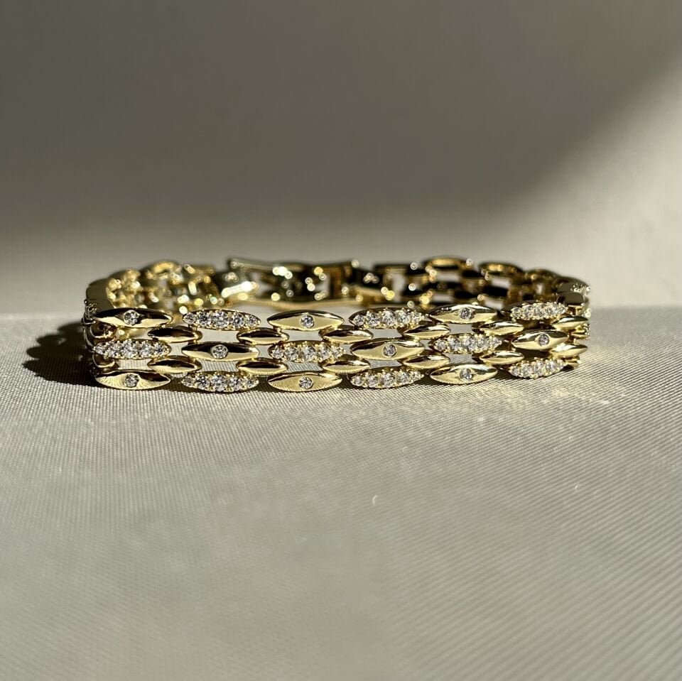 Pırlanta işçiliği xuping bileklik