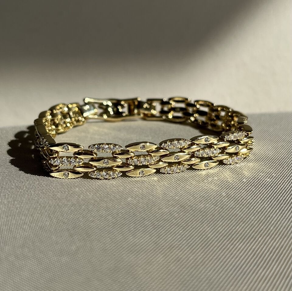 Pırlanta işçiliği xuping bileklik