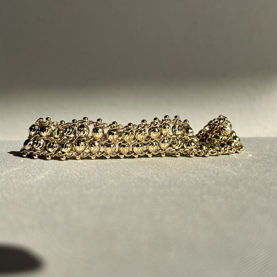 Altın işçiliği dorika toplu xuping bileklik