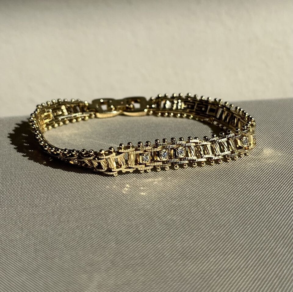 Pırlanta işçiliği xuping bileklik