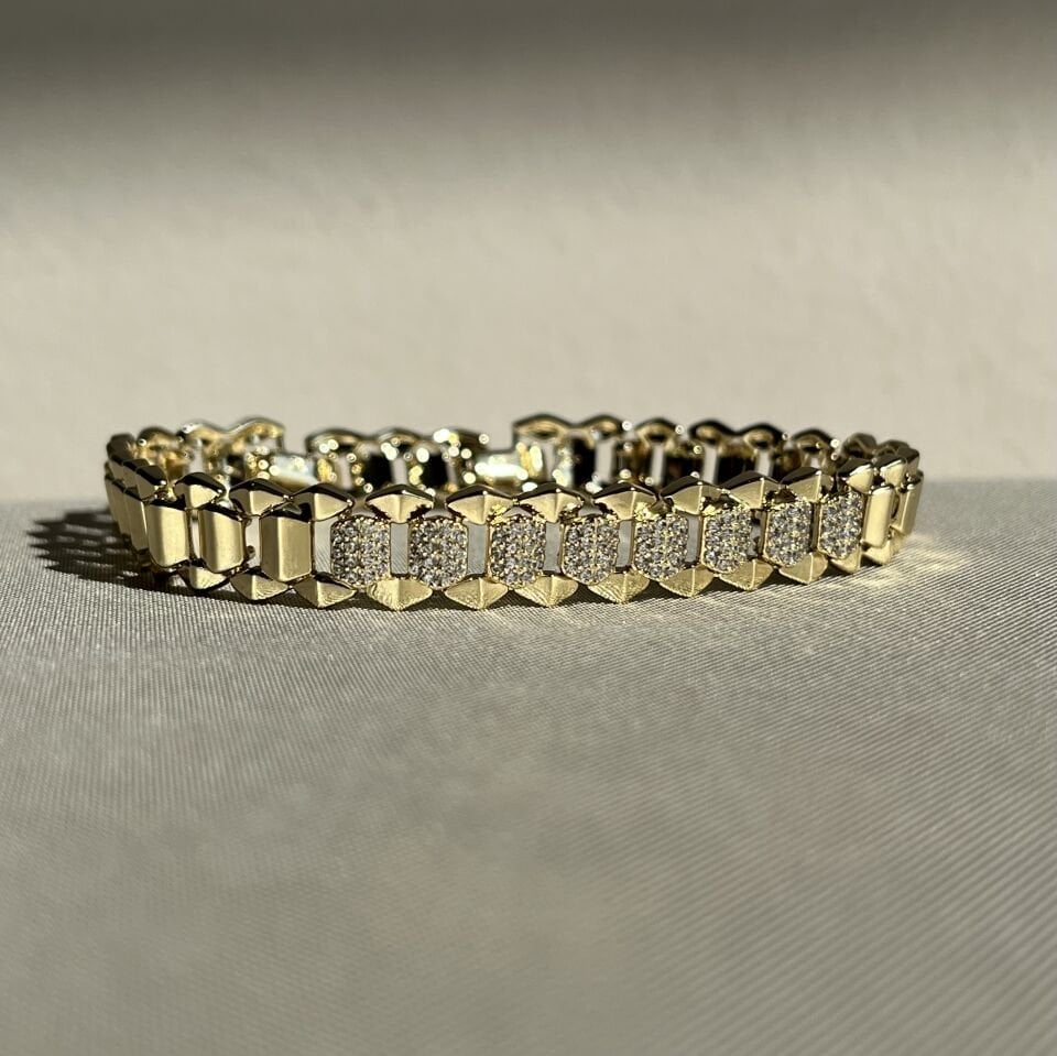 Pırlanta işçiliği xuping bileklik