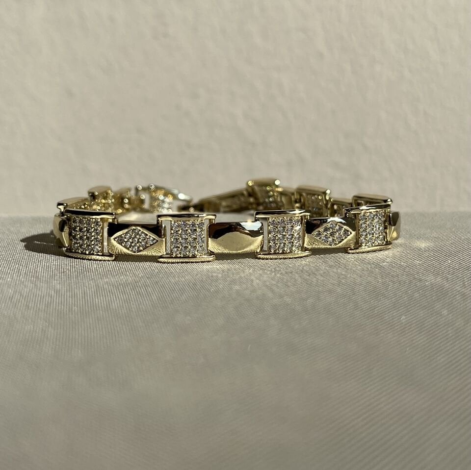 Pırlanta işçiliği xuping bileklik