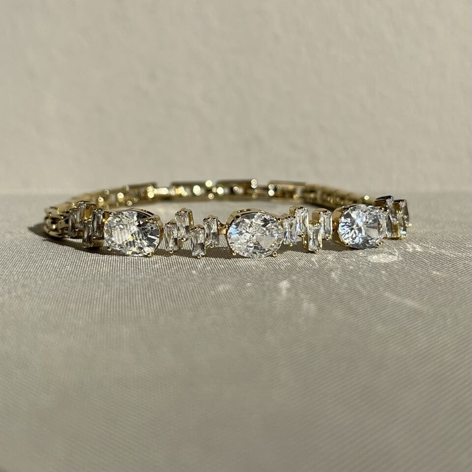 Elmas montür pırlanta işçiliği xuping bileklik