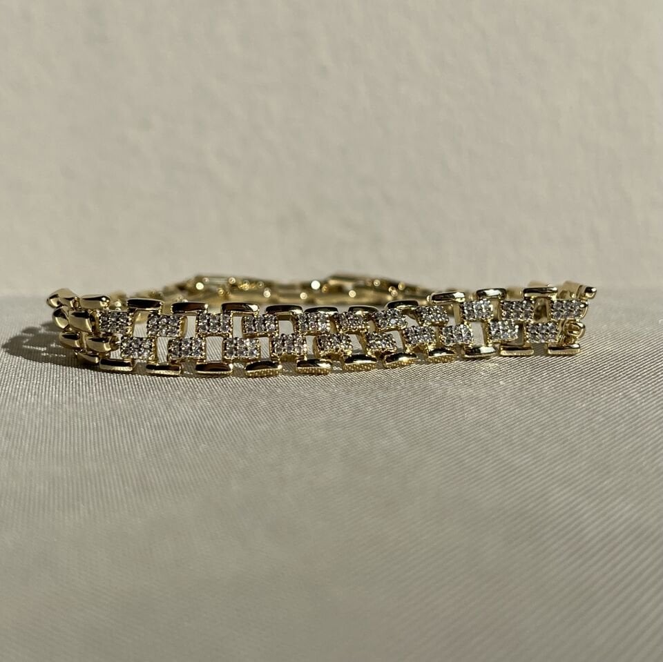 Pırlanta işçiliği xuping bileklik